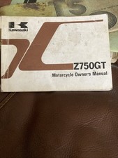 1982 Kawasaki Z750 GT Owners Manual