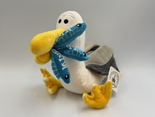 Disney Parks MINE MINE Teaque Seagull Plush Soft Teddy Bear Finding Nemo RARE