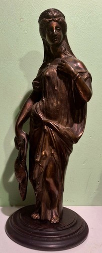 19th century bronze statue - bronze,