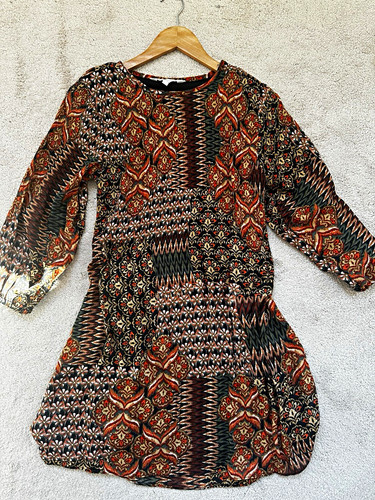 Boho floral patchwork long - patchwork,