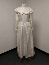 Vintage Late 1940's Early 1950's Jane Hamilton Bond Street Wedding Dress UK 8