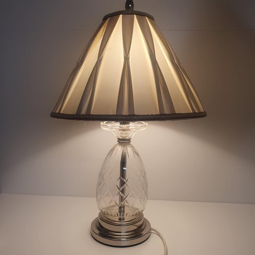 Vintage crystal cut pineapple - crystal,