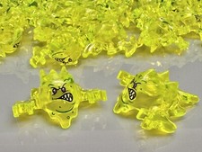 LEGO Skereemer Minifigure Headgear Mask 19861pb01 Ninjago, Neon Yellow, 2 Pieces