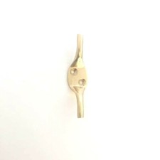 Solid Polished Brass Cleat