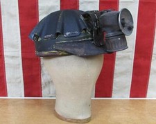 Vintage 1900s Miners Helmet