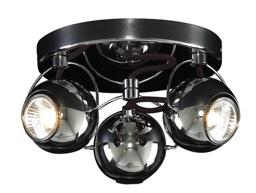 Retro gloss black chrome - chrome, 3
