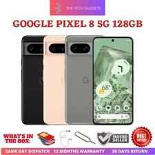 Google Pixel 8 5G 128GB Unlocked Android All Color Smartphone Pristine Condition