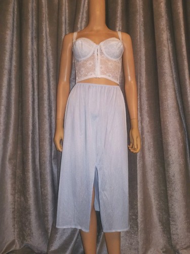 Baby blue glossy slip - glossy,