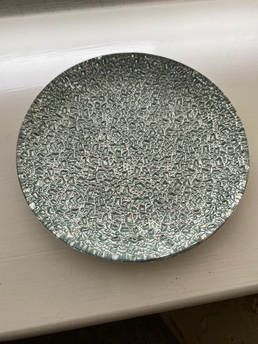 Silver crackle glass - silver,