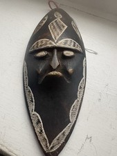 Hand Carved Stone Mask with