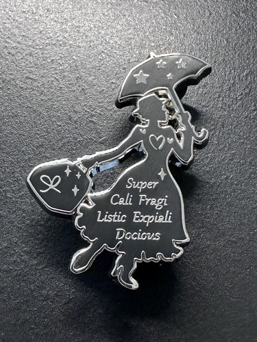 Mary poppins enamel pin - mary,