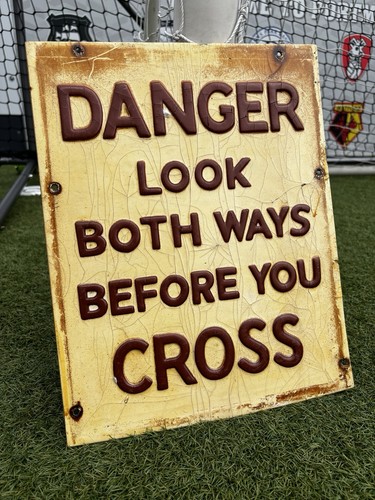 Vintage fairground danger - vintage,