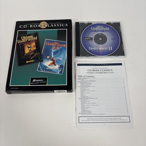 Ultima underworld 2 cd - 1, cd-rom