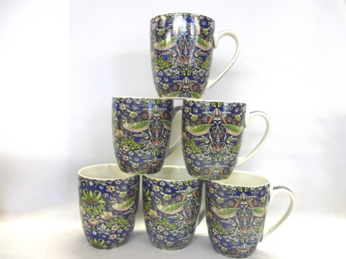 Set william morris blue - set, of