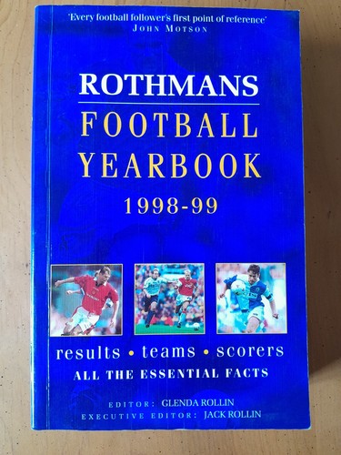 Rothmans football yearbook - rothmans,