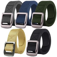 Enzo Mens Canvas Belts