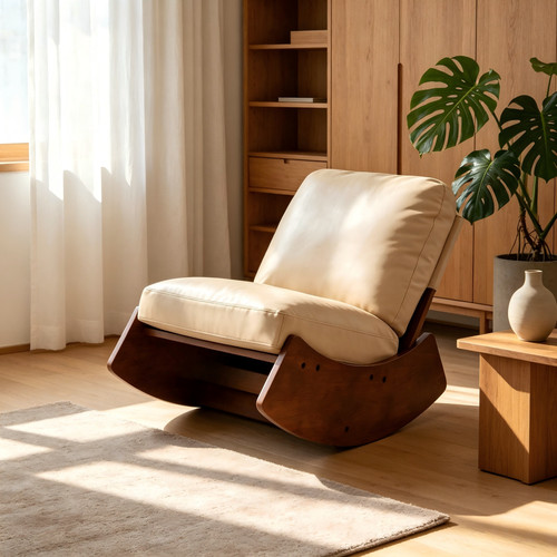 Modern rocking chair - modern, pu