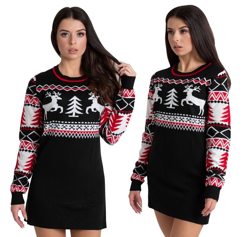 Ladies christmas jumper - jumper, womens