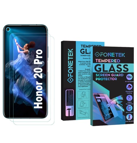 Tempered glass clear - 2x, screen