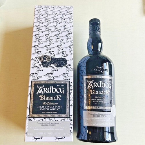 Ardbeg black malt empty - malt,
