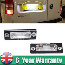 2pcs rear number plate - number, light