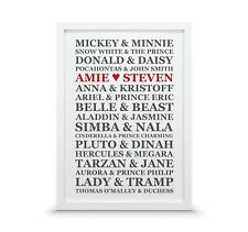 Personalised Disney Couples