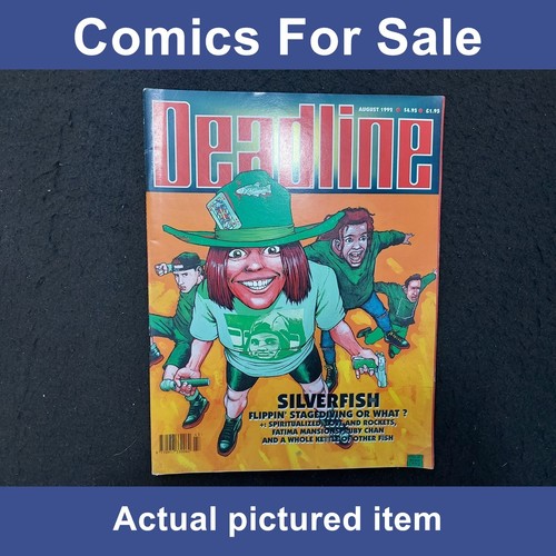 Deadline comic magazine august - comic,