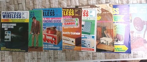 Practical wireless 1973 - wireless, 1973-1980