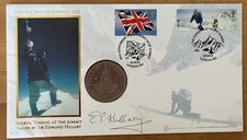 EDMUND HILLARY SIGNED 2003