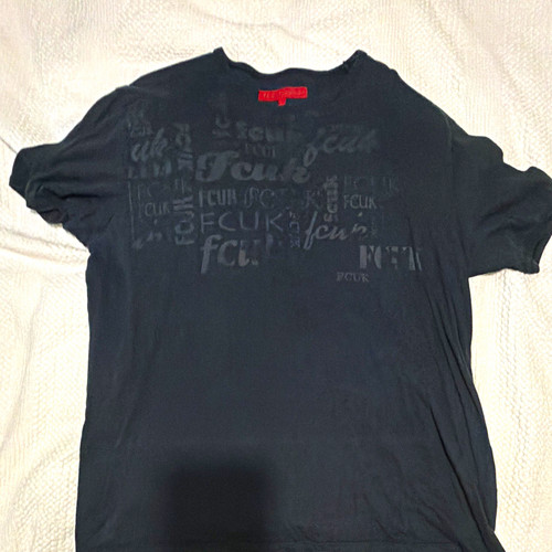 Fcuk jeans men black crew - fcuk,