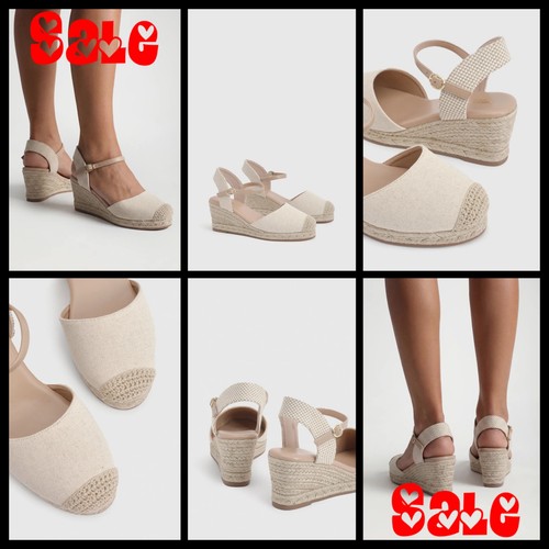 Beige sizes closed toe mid - 4-8,