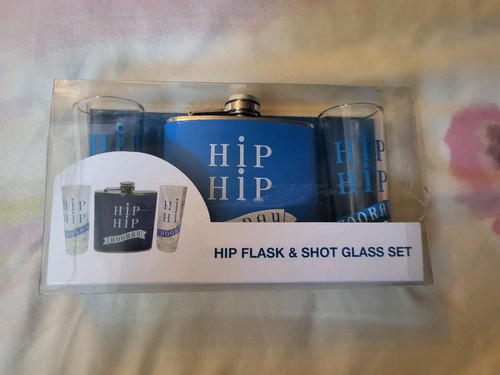New boxed hip flask - new, &