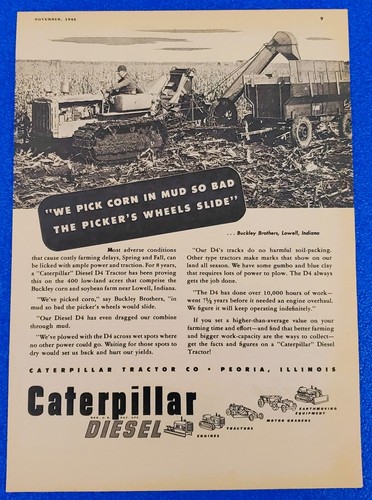 1946 caterpillar diesel - caterpillar,