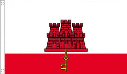 Gibraltar flag 3 - gibraltar,