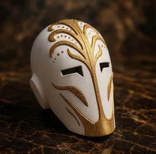 Life-Size Jedi Temple Guard Mask Replica - Star Wars Cosplay Helmet