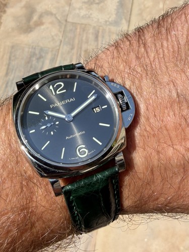 Panerai due pam00904 42mm grey - due,