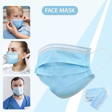 100 x Disposable Masks 3ply