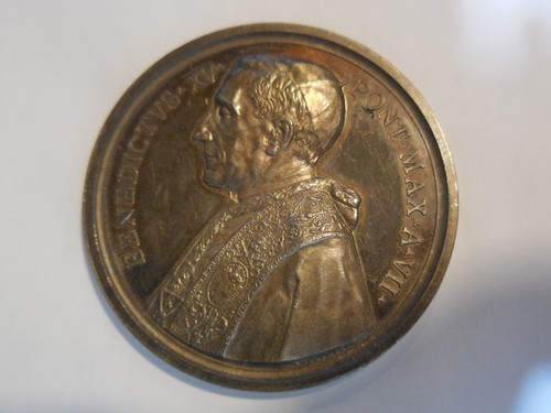Vatican medal pope benedict - vatican, xv