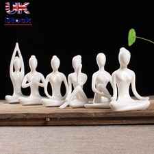 Statue Ceramic Yoga Poses
