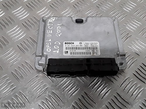 2001 opel vectra ecu - b, control