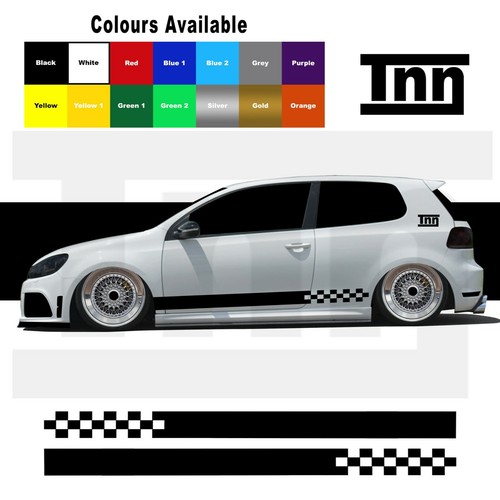 Side sticker for polo golf - vw,