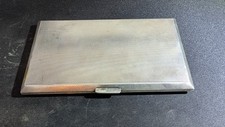 Sterling Silver Cigarette Case 214g