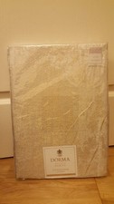 dorma purity corinthia double valance 38cm depth textured jacquard high sheen