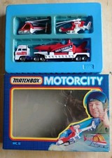 Matchbox Motorcity MC12 Convoy Red Rebels Acrobatic Team