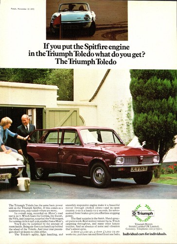 1972 advert triumph - advert,