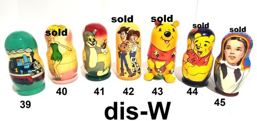 Nesting doll disney pcs - nesting, 5