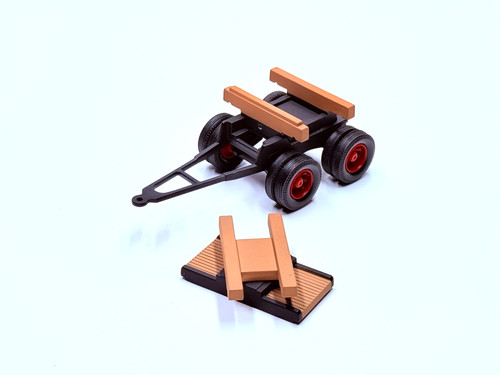 Corgi dolly bogie trailer - dolly,