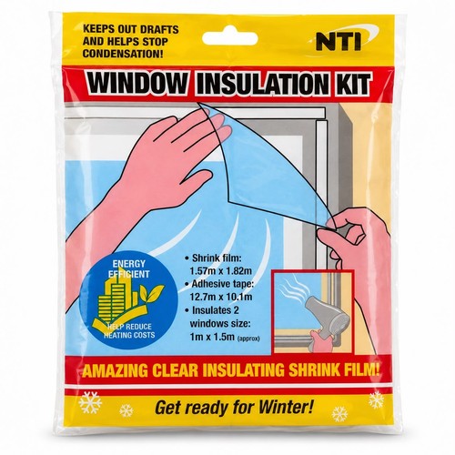 Window insulation film kit - insulation,