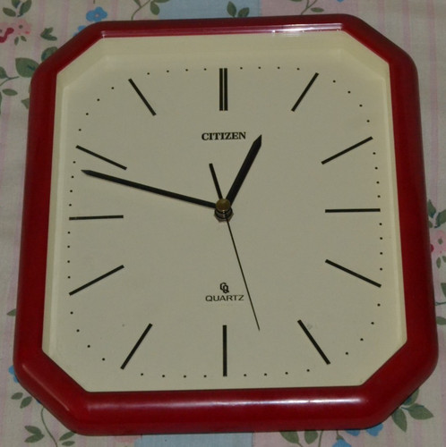 Vtg citizens quartz wall clock - quartz,