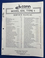 Original Conn Organ Service